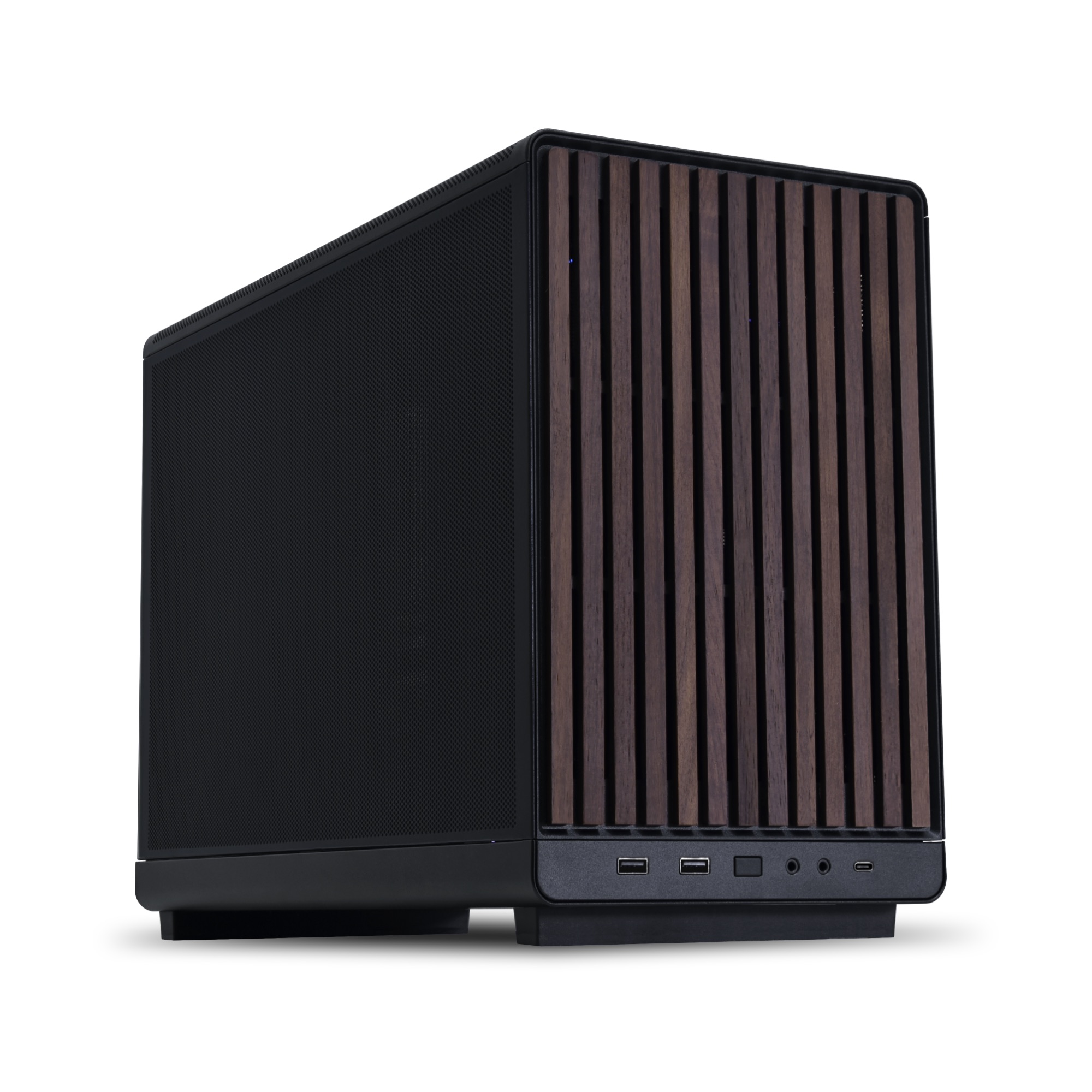 Lian Li A3- mATX-WD Black, Walnut